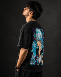 Toshiro Hitsugaya Oversized Anime T-Shirt – Bleach Edition