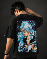 Toshiro Hitsugaya Oversized Anime T-Shirt – Bleach Edition