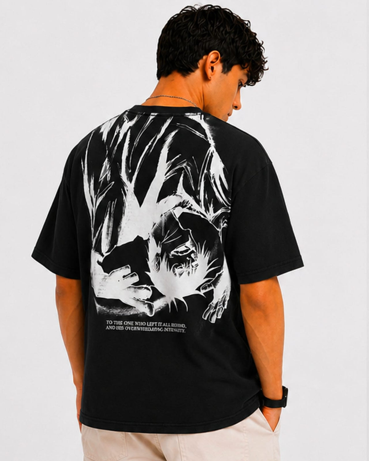 TOJI Oversized Graphic T-Shirt