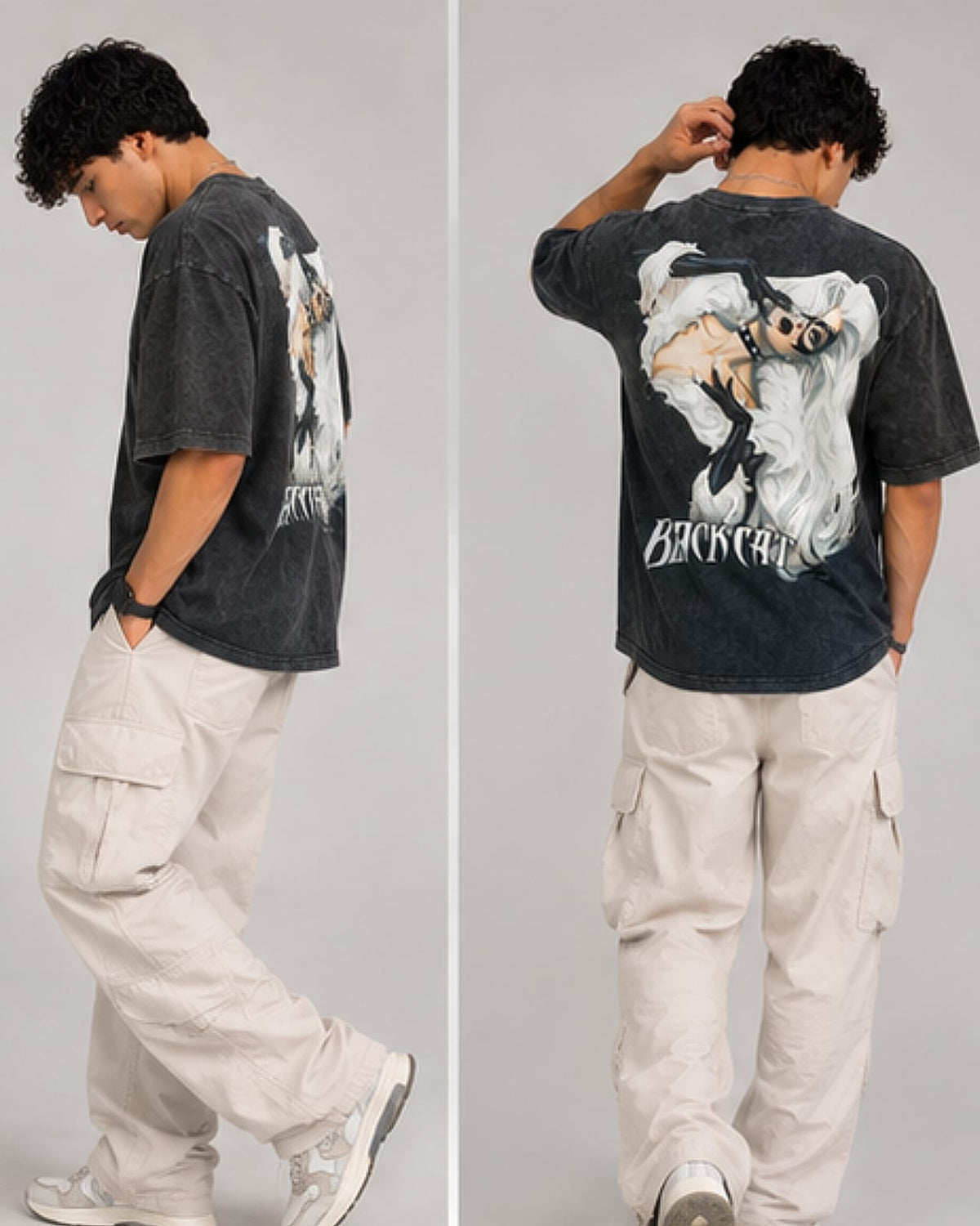Black Cat (Felicia Hardy) Oversized Tshirt