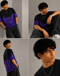Shadow Flame Oversized T-Shirt.