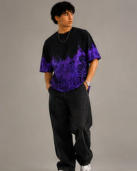 Shadow Flame Oversized T-Shirt.