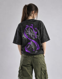 Gojo Satoru JJK Acid Washed T-Shirt