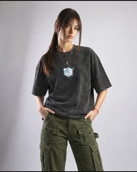 Gojo Satoru JJK Acid Washed T-Shirt