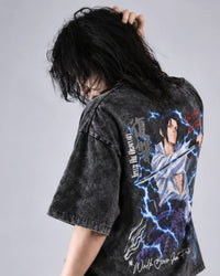 Sasuke Acid Wash Oversized T-Shirt